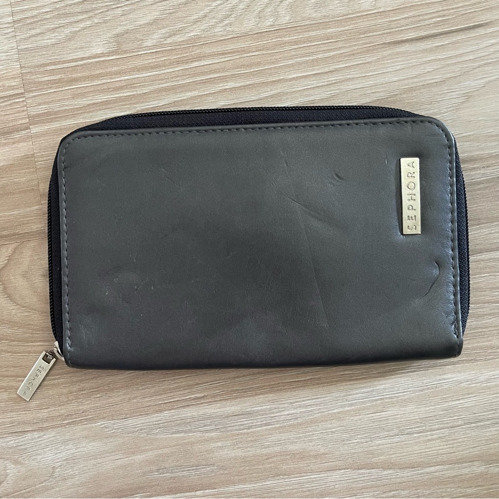 Sephora Black Cosmetic Bag